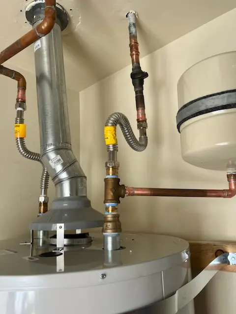 Water heater installation and plumbing repair in Solvang